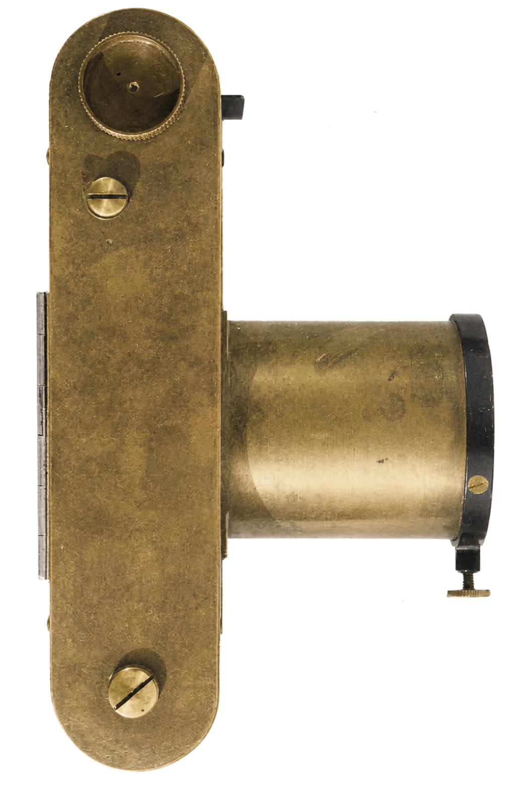 Top plate of the Leica M875 prototype showing no accessory shoe