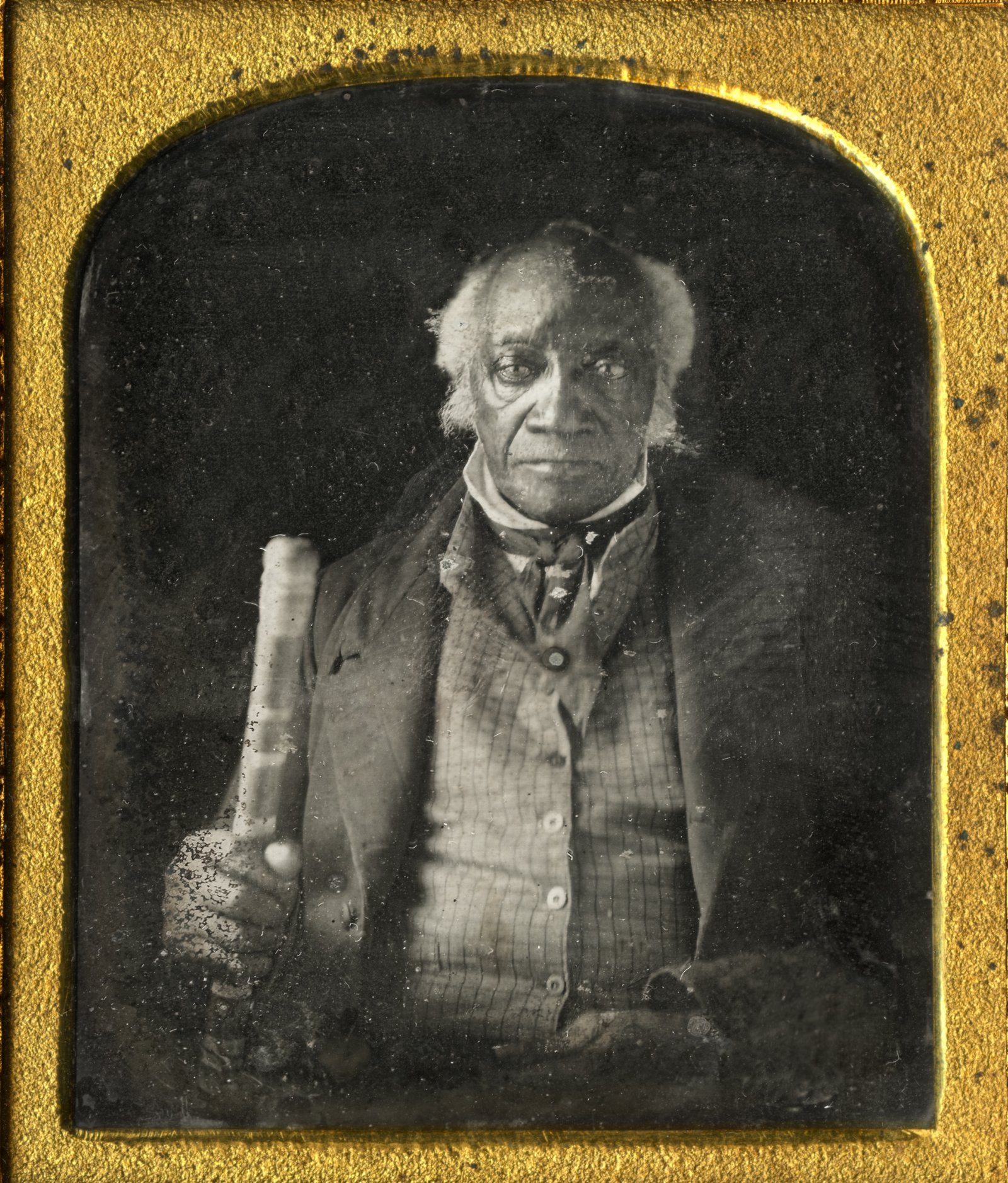 Caesar's daguerreotype portrait