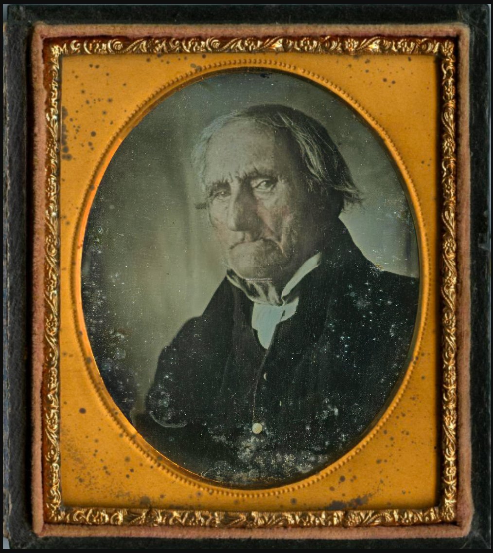 Conrad Heyer's daguerreotype portrait